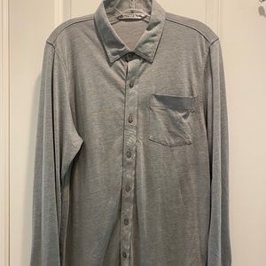 Travis Mathew Button Down Dress Shirt, Sz Med